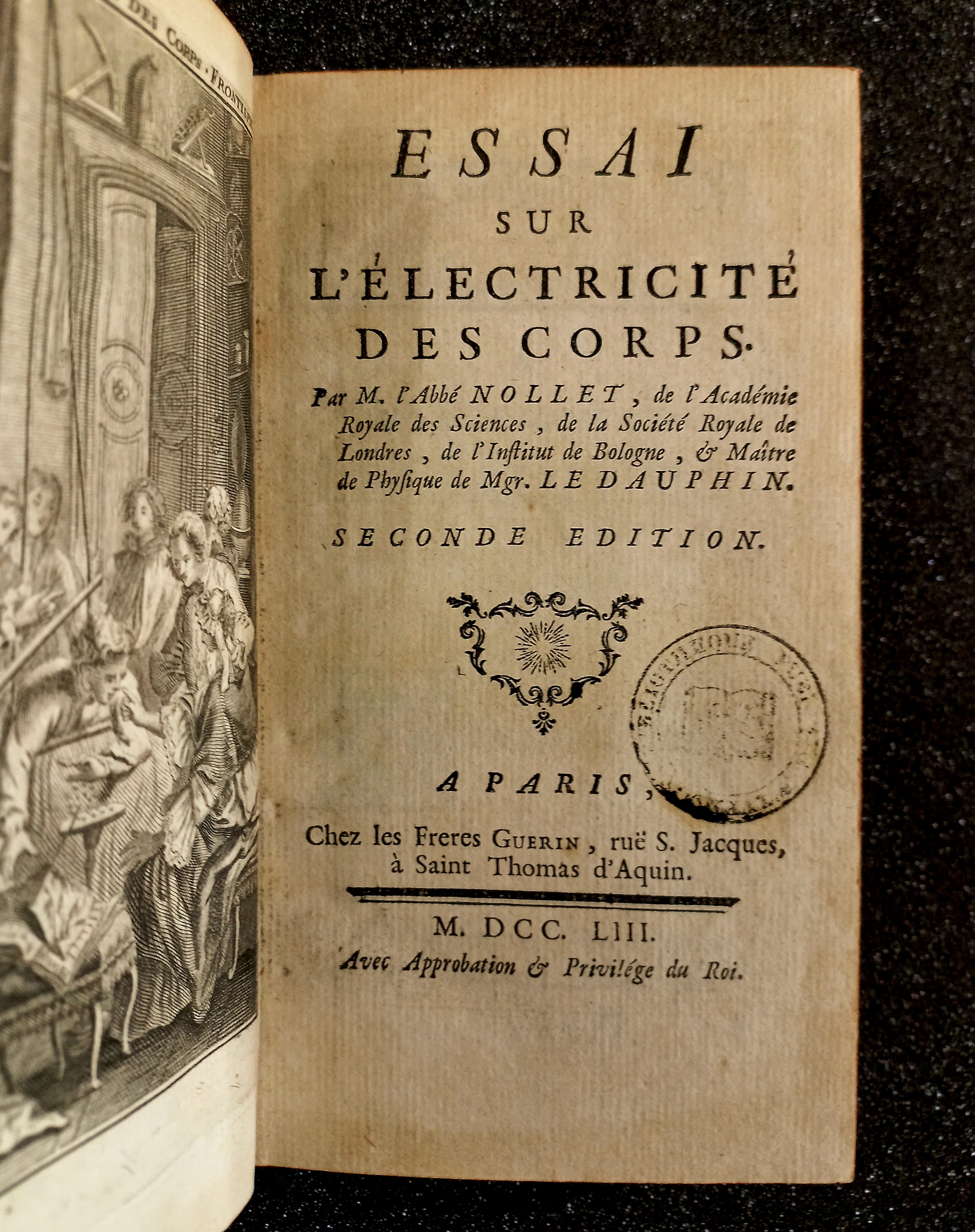 Essai sur l'électricité des corps