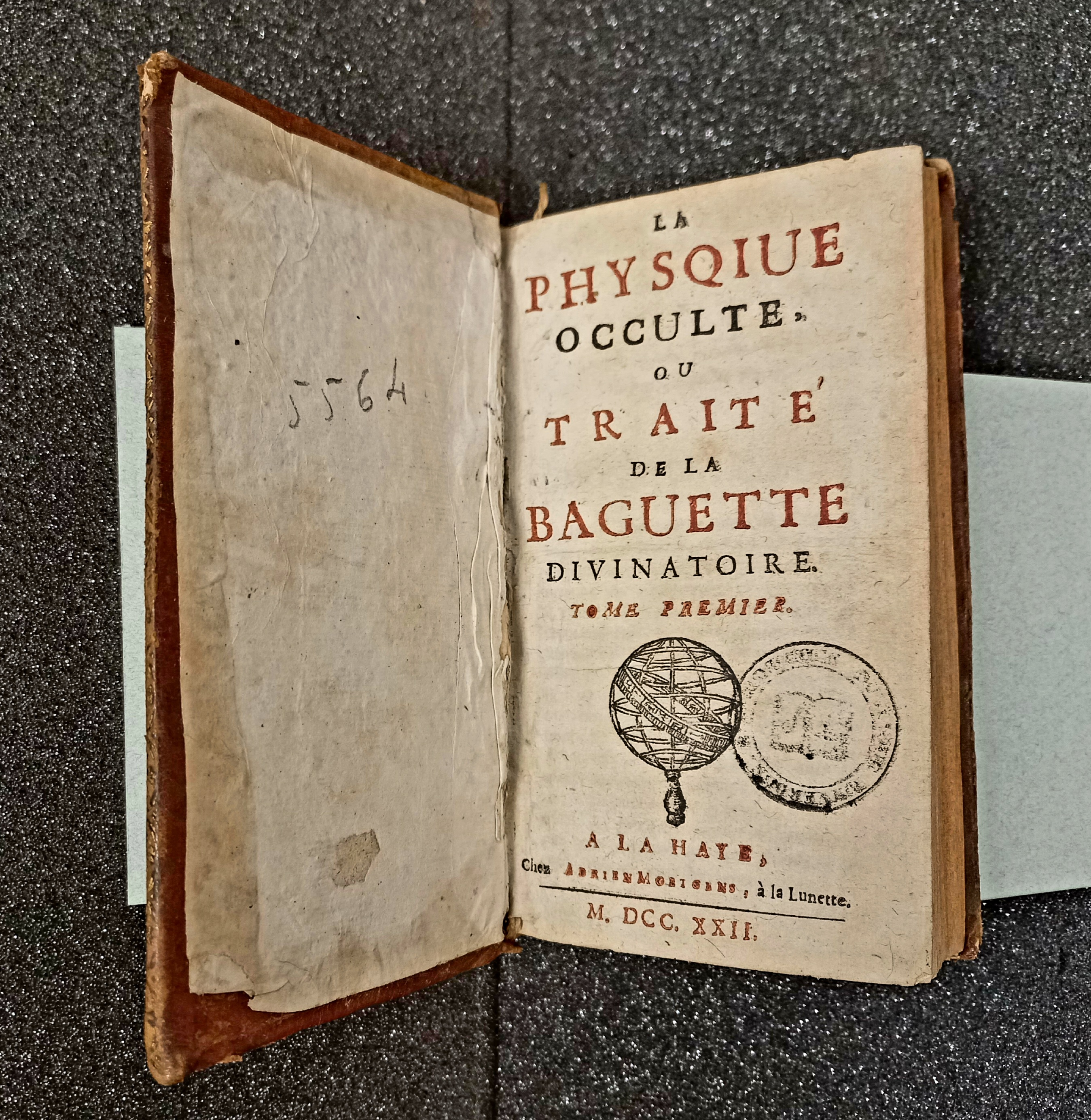 La physique occulte, ou traité de la baguette divinatoire