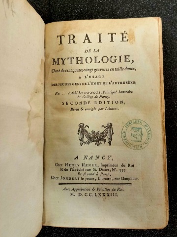 Traité de la mythologie